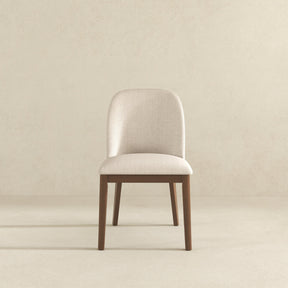 Kaitlyn Beige Linen Dining Chair Set Of 2 by Ashcroft Furniture at Eve Furniture