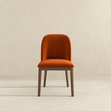 Kaitlyn Burnt Orange Velvet Dining Chair (Set Of 2) by Ashcroft Furniture at Eve Furniture