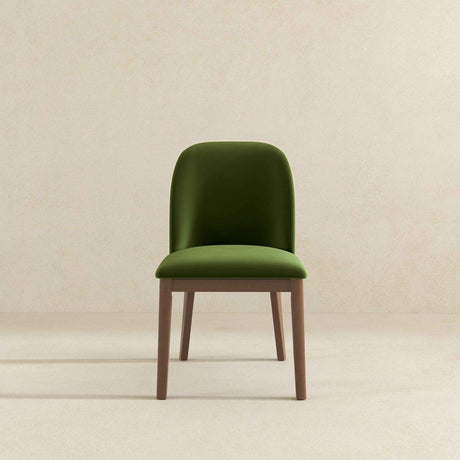 Kaitlyn Green Velvet Dining Chair (Set Of 2) by Ashcroft Furniture at Eve Furniture