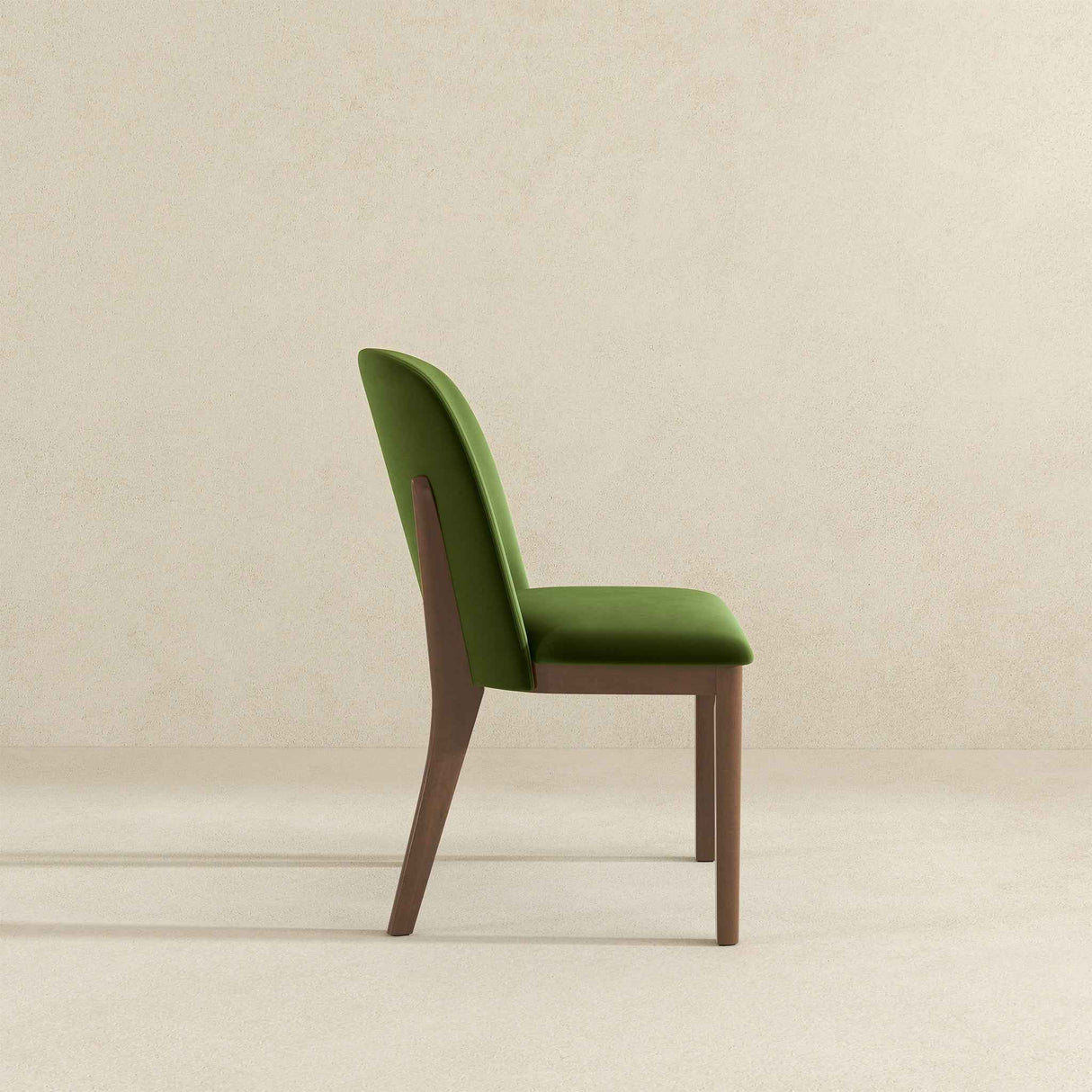 Kaitlyn Green Velvet Dining Chair (Set Of 2) by Ashcroft Furniture at Eve Furniture