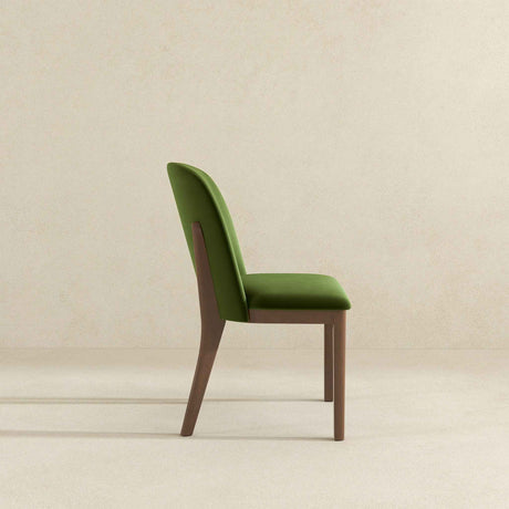 Kaitlyn Green Velvet Dining Chair (Set Of 2) by Ashcroft Furniture at Eve Furniture