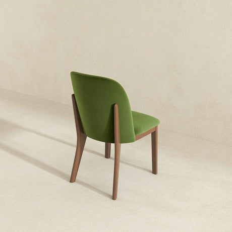 Kaitlyn Green Velvet Dining Chair (Set Of 2) by Ashcroft Furniture at Eve Furniture