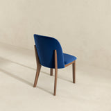 Kaitlyn Navy Blue Velvet Dining Chair (Set Of 2) by Ashcroft Furniture at Eve Furniture