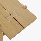 Kaja Oak Dining Bench by Co.House Designs at Eve Furniture