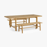 Kaja Oak Dining Table by Co.House Designs at Eve Furniture