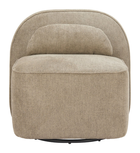 Kakao Olive Brown Swivel Chair by Zuomod at Eve Furniture