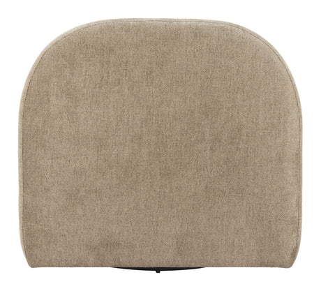 Kakao Olive Brown Swivel Chair by Zuomod at Eve Furniture