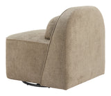 Kakao Olive Brown Swivel Chair by Zuomod at Eve Furniture