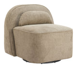 Kakao Olive Brown Swivel Chair by Zuomod at Eve Furniture