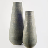 Kalahari II Large 39" Gray Ceramic Floor Vase by Mercana at Eve Furniture