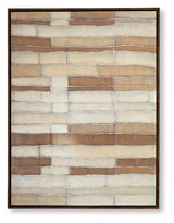 Kalanmore Brown/Tan/White Wall Art by Ashley at Eve Furniture
