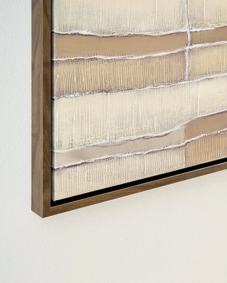 Kalanmore Brown/Tan/White Wall Art by Ashley at Eve Furniture