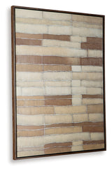 Kalanmore Brown/Tan/White Wall Art by Ashley at Eve Furniture