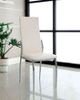 Kalawao White Side Chair, Set of 2 by Furniture of America at Eve Furniture