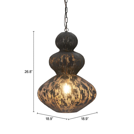 Kali Black Ceiling Lamp by Zuomod at Eve Furniture