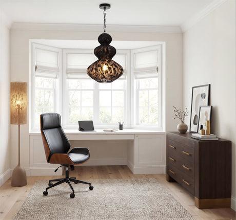 Kali Black Ceiling Lamp by Zuomod at Eve Furniture