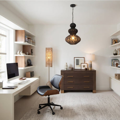 Kali Black Ceiling Lamp by Zuomod at Eve Furniture