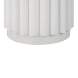 Kali White 55" Round Dining Table by TOV Furniture at Eve Furniture