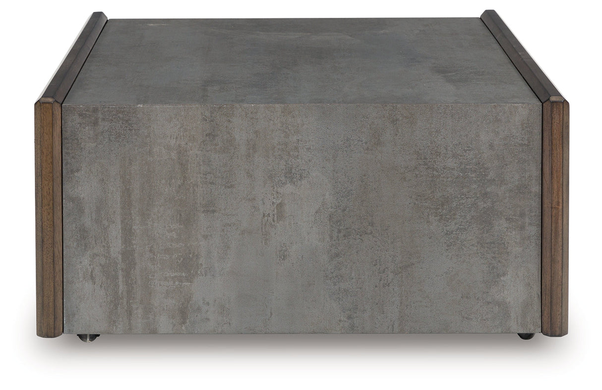 Kallenny Brown/Gray Coffee Table by Ashley at Eve Furniture