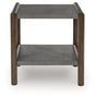 Kallenny Brown/Gray End Table by Ashley at Eve Furniture