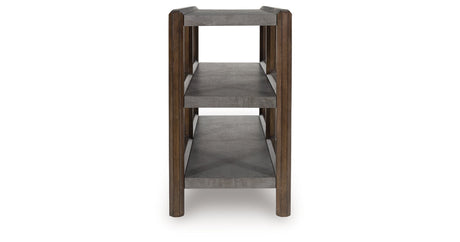 Kallenny Brown/Gray Sofa Table by Ashley at Eve Furniture