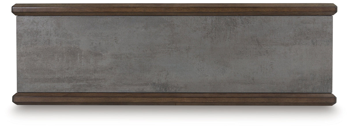 Kallenny Brown/Gray Sofa Table by Ashley at Eve Furniture