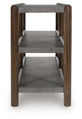 Kallenny Brown/Gray Sofa Table by ASHLEY FURNITURE at Eve Furniture