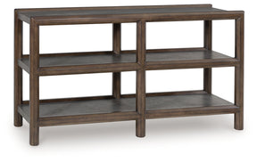 Kallenny Brown/Gray Sofa Table by ASHLEY FURNITURE at Eve Furniture