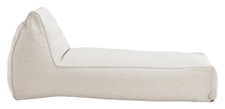 Kalm Beige Outdoor Chaise Lounge by Zuomod at Eve Furniture