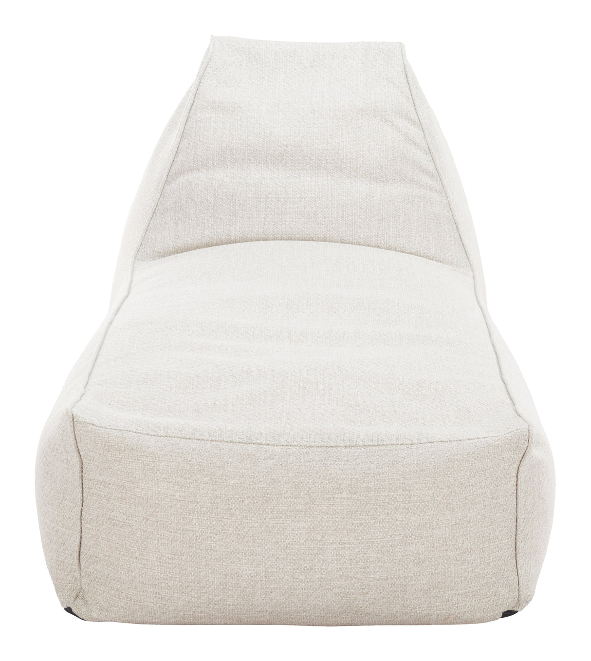 Kalm Beige Outdoor Chaise Lounge by Zuomod at Eve Furniture