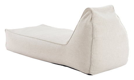 Kalm Beige Outdoor Chaise Lounge by Zuomod at Eve Furniture