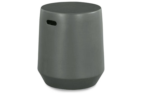 Kalmunds Gray Stool by Ashley at Eve Furniture
