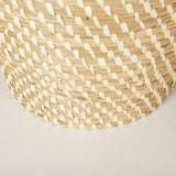 Kalopa Set of 2 Seagrass Floor Baskets w/ Flat Handled Lid by Mercana at Eve Furniture