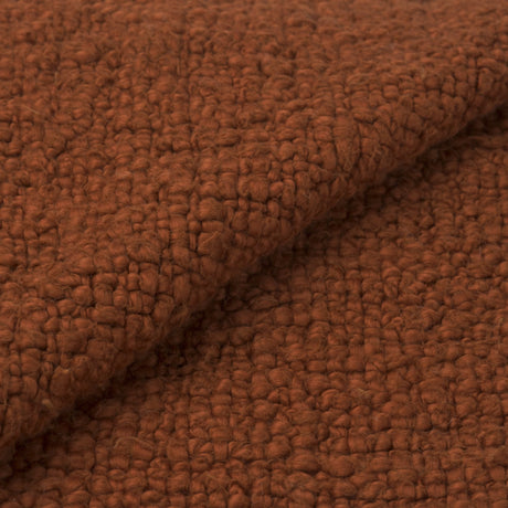 Kambal Copper Rust Woven Cotton Throw Blanket by Mercana at Eve Furniture