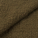 Kambal Dark Olive Green Woven Cotton Throw Blanket by Mercana at Eve Furniture