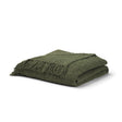 Kambal Evergreen Woven Cotton Throw Blanket by Mercana at Eve Furniture