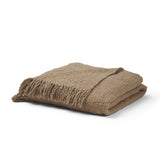 Kambal Sand Woven Cotton Throw Blanket by Mercana at Eve Furniture