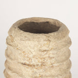 Kamli Small Beige Paper Mache Vase by Mercana at Eve Furniture