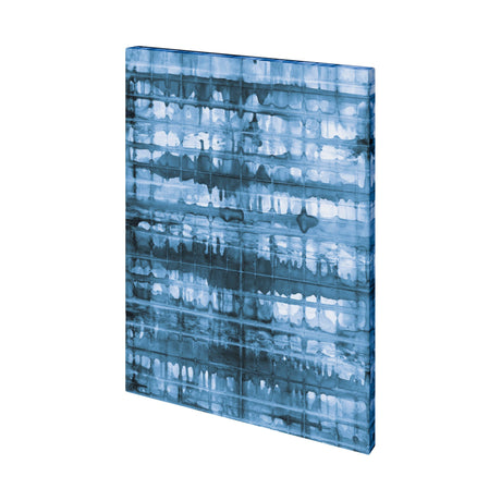 Kanari I Indigo by Mercana Studio a Hand Embellished Textured Canvas by Mercana at Eve Furniture