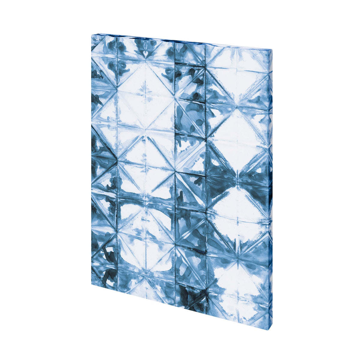 Kanari VI Indigo by Mercana Studio a Hand Embellished Textured Canvas by Mercana at Eve Furniture
