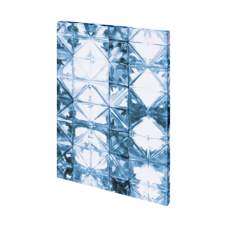 Kanari VI Indigo by Mercana Studio a Hand Embellished Textured Canvas by Mercana at Eve Furniture