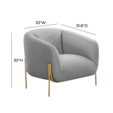 Kandra Upholstered Accent Chair by Inspire Me! Home Decor by TOV Furniture at Eve Furniture