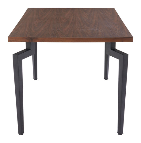 Kani Dining Table Walnut by Zuomod at Eve Furniture