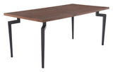 Kani Dining Table Walnut by Zuomod at Eve Furniture