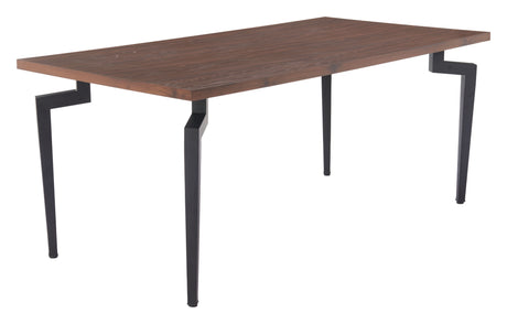 Kani Dining Table Walnut by Zuomod at Eve Furniture