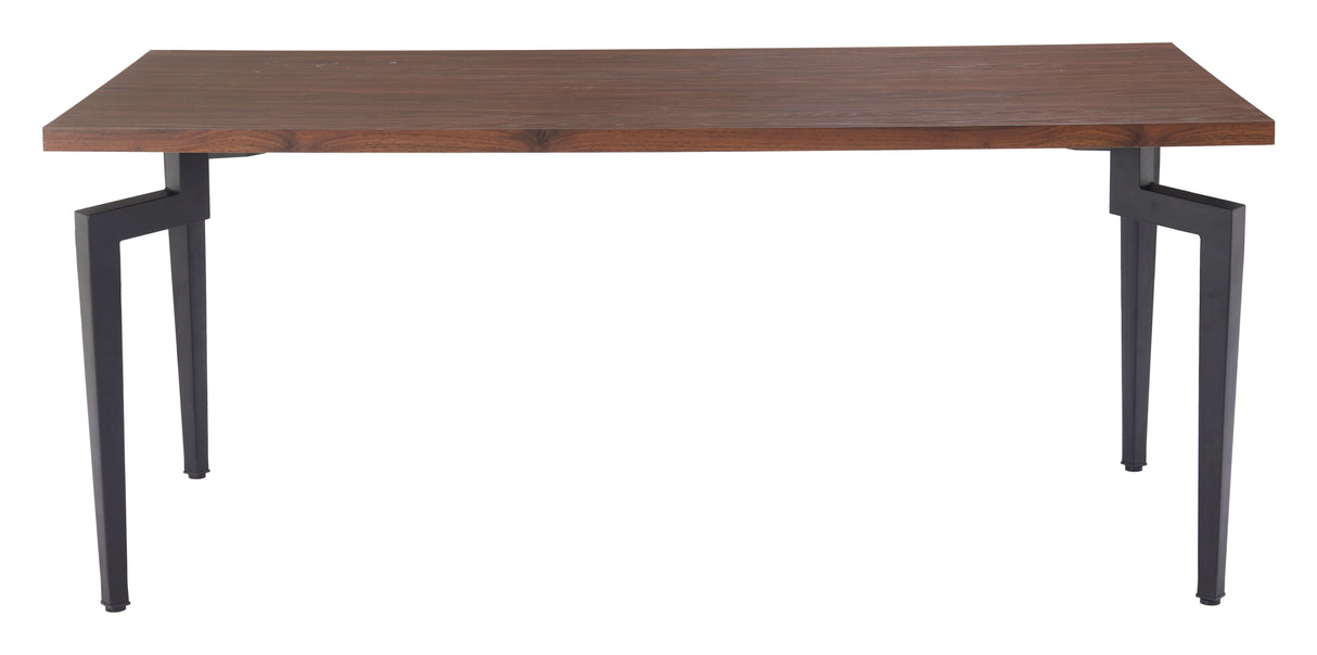 Kani Dining Table Walnut by Zuomod at Eve Furniture