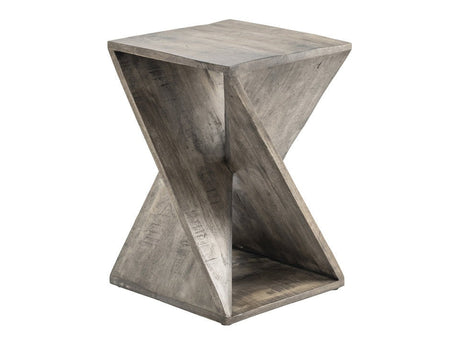 Kanis Gray End Table by Crestview at Eve Furniture