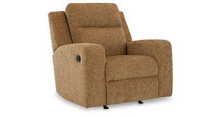 Kanlow Honey Reclining Living Room Set by Ashley at Eve Furniture