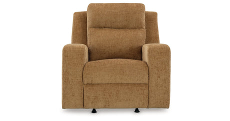 Kanlow Honey Reclining Living Room Set by Ashley at Eve Furniture