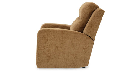 Kanlow Honey Reclining Living Room Set by Ashley at Eve Furniture